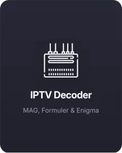 IPTV Ireland on MAG, Formuler and Enigma IPTV decoder